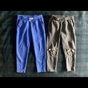 Hanna Andersson 2 pair sweatpants 110/5T